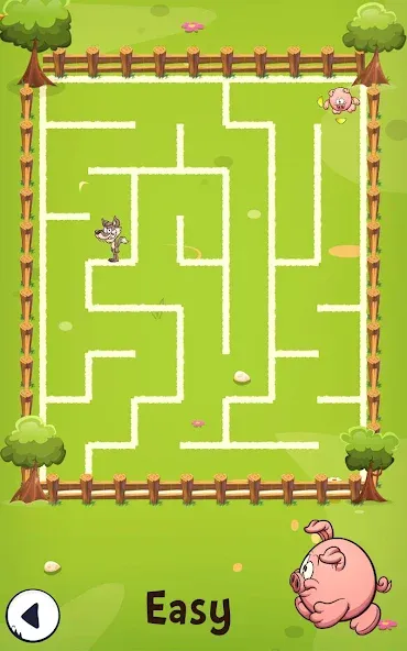 Maze game - Kids puzzle games — скачать мод: Все лабиринты разблокированы — скриншот 5