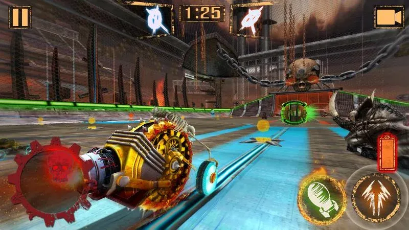 Rocket Car Ball мод на Андроид: Безлимитные деньги и топливо — скриншот 2
