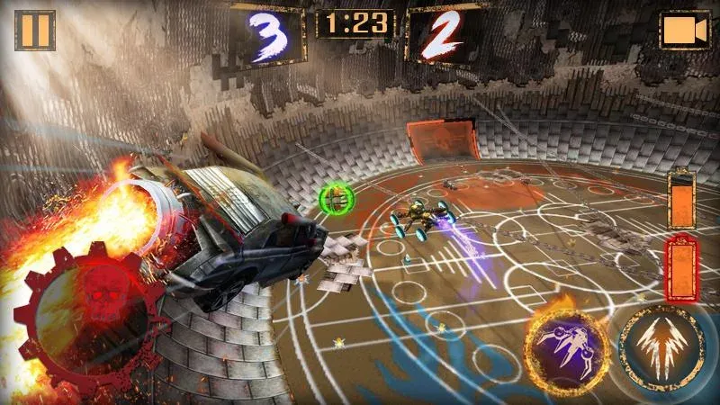 Rocket Car Ball мод на Андроид: Безлимитные деньги и топливо — скриншот 5