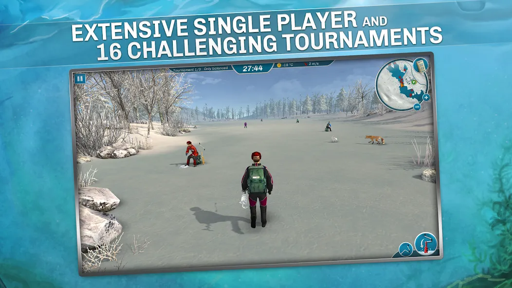 Скачать Ice Lakes Mod APK — Неограниченные ресурсы и рыбалка без ограничений — скриншот 3