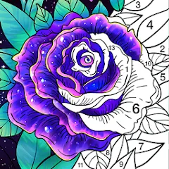 Coloring Book: Color by Number на телефон — скачать мод: Все раскраски и без рекламы