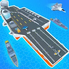 Idle Aircraft Carrier MOD APK: Безлимитные деньги и топливо
