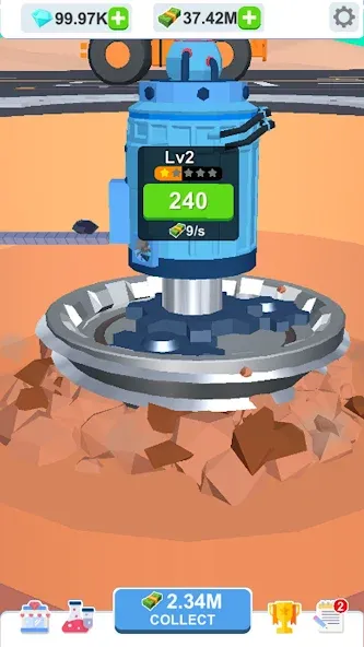 Скачать Idle Dig Factory — Безлимитные деньги и ресурсы — скриншот 1 Скачать Idle Dig Factory — Безлимитные деньги и ресурсы — скриншот 1