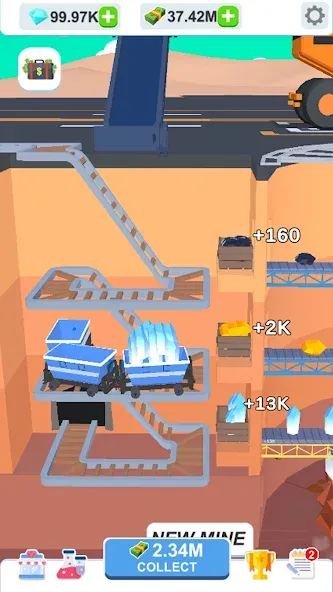 Скачать Idle Dig Factory — Безлимитные деньги и ресурсы — скриншот 3 Скачать Idle Dig Factory — Безлимитные деньги и ресурсы — скриншот 3