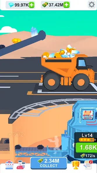 Скачать Idle Dig Factory — Безлимитные деньги и ресурсы — скриншот 4 Скачать Idle Dig Factory — Безлимитные деньги и ресурсы — скриншот 4