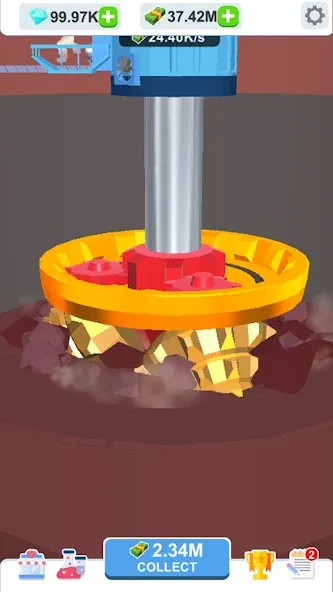 Скачать Idle Dig Factory — Безлимитные деньги и ресурсы — скриншот 5 Скачать Idle Dig Factory — Безлимитные деньги и ресурсы — скриншот 5