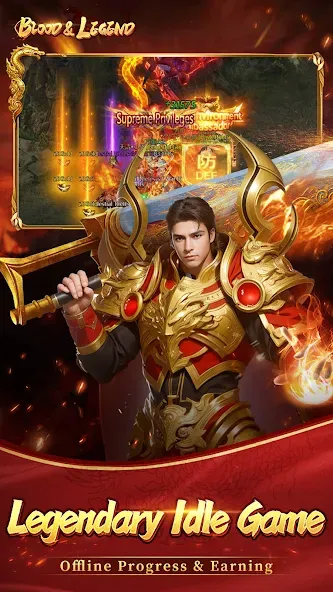 Скачать Blood&Legend:Dragon King idle Mod APK — Много денег и усиленные герои — скриншот 1 Скачать Blood&Legend:Dragon King idle Mod APK — Много денег и усиленные герои — скриншот 1