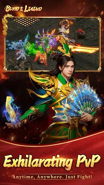 Скачать Blood&Legend:Dragon King idle Mod APK — Много денег и усиленные герои — скриншот 3 Скачать Blood&Legend:Dragon King idle Mod APK — Много денег и усиленные герои — скриншот 3