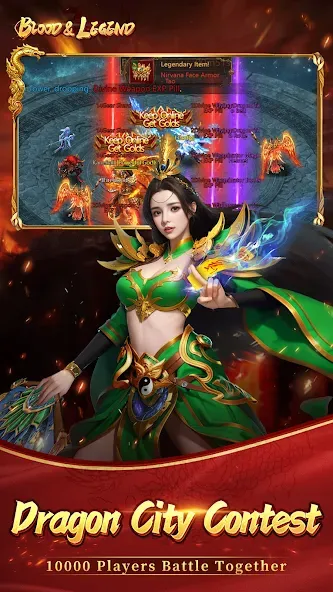 Скачать Blood&Legend:Dragon King idle Mod APK — Много денег и усиленные герои — скриншот 4 Скачать Blood&Legend:Dragon King idle Mod APK — Много денег и усиленные герои — скриншот 4