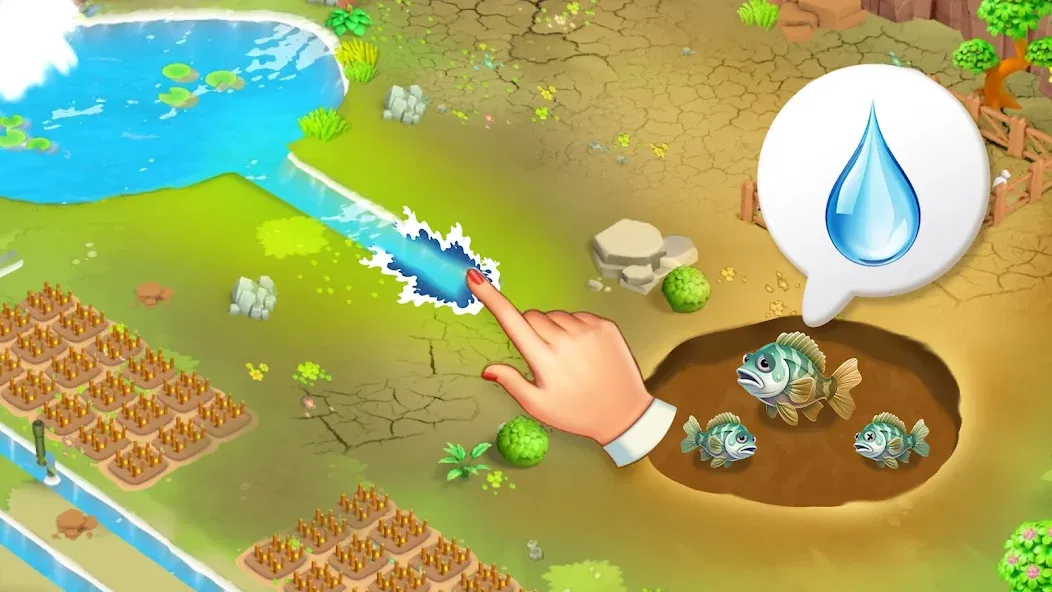 Скачать Island Farm Adventure Mod APK — Много денег и ресурсов — скриншот 2 Скачать Island Farm Adventure Mod APK — Много денег и ресурсов — скриншот 2