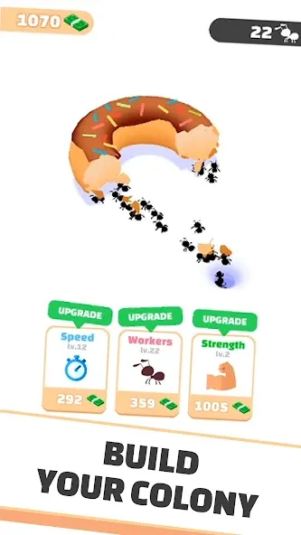 Idle Ants - Simulator Game — взломанная версия, Безлимитные деньги и ускоренная добыча — скриншот 1 Idle Ants - Simulator Game — взломанная версия, Безлимитные деньги и ускоренная добыча — скриншот 1