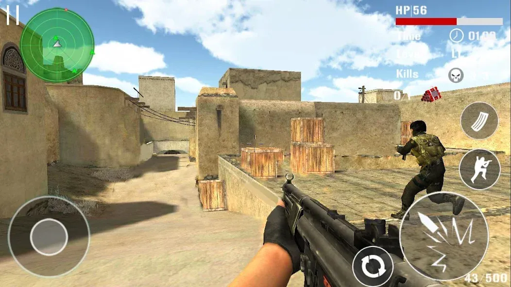 Gun Strike Shoot 3D MOD APK скачать на Андроид — Безлимитные деньги и оружие — скриншот 3 Gun Strike Shoot 3D MOD APK скачать на Андроид — Безлимитные деньги и оружие — скриншот 3