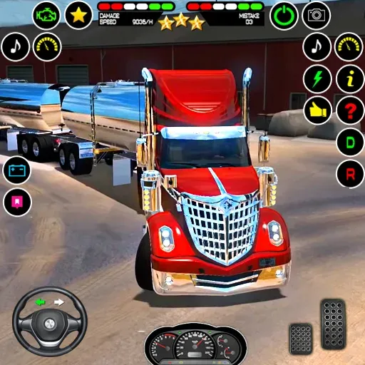 US Truck Driving Cargo Game 3D взлом на Андроид — Безлимитные деньги и топливо — скриншот 1 US Truck Driving Cargo Game 3D взлом на Андроид — Безлимитные деньги и топливо — скриншот 1