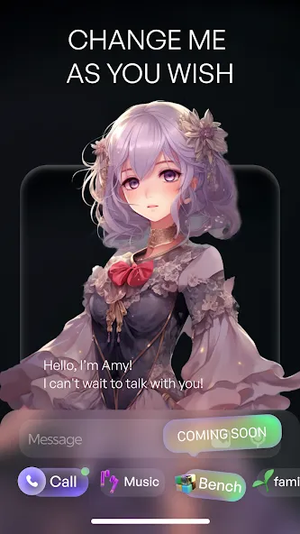 EVA Character AI & AI Friend бесплатно на Андроид — мод: Премиум-функции и безлимитные сообщения — скриншот 3 EVA Character AI & AI Friend бесплатно на Андроид — мод: Премиум-функции и безлимитные сообщения — скриншот 3