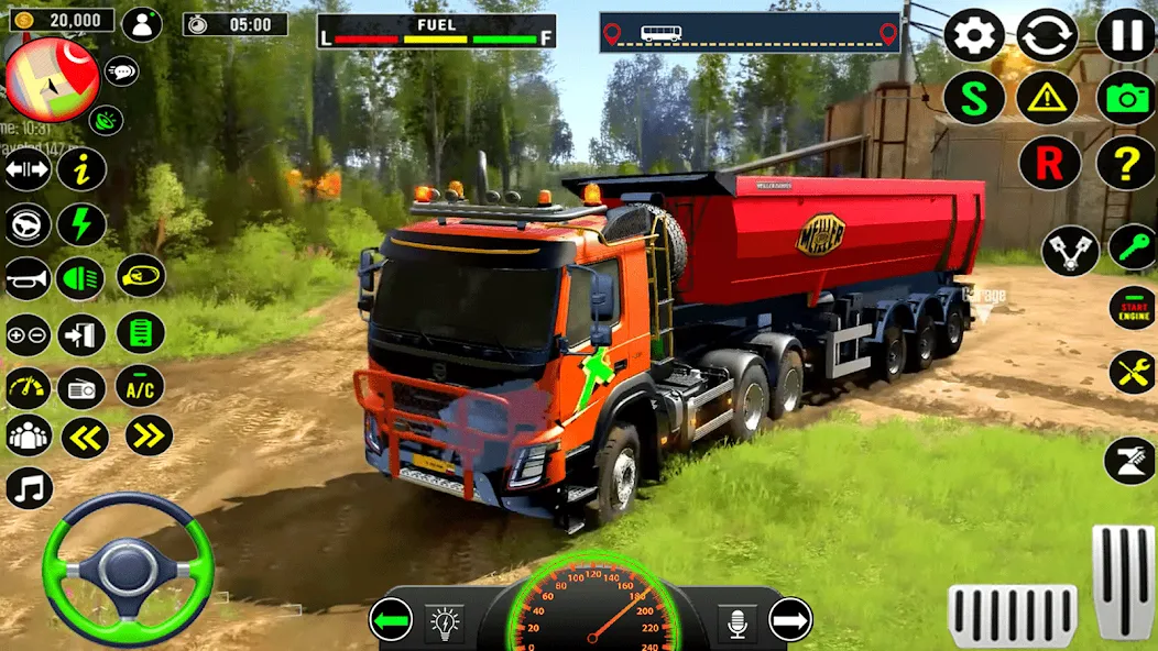 Indian Truck Heavy Cargo Duty взлом APK — Безлимитные деньги и топливо — скриншот 5 Indian Truck Heavy Cargo Duty взлом APK — Безлимитные деньги и топливо — скриншот 5