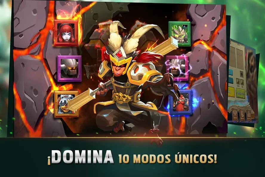 Clash of Lords 2: Español — последняя версия с модом (Безлимитные ресурсы и усиленные герои) — скриншот 5