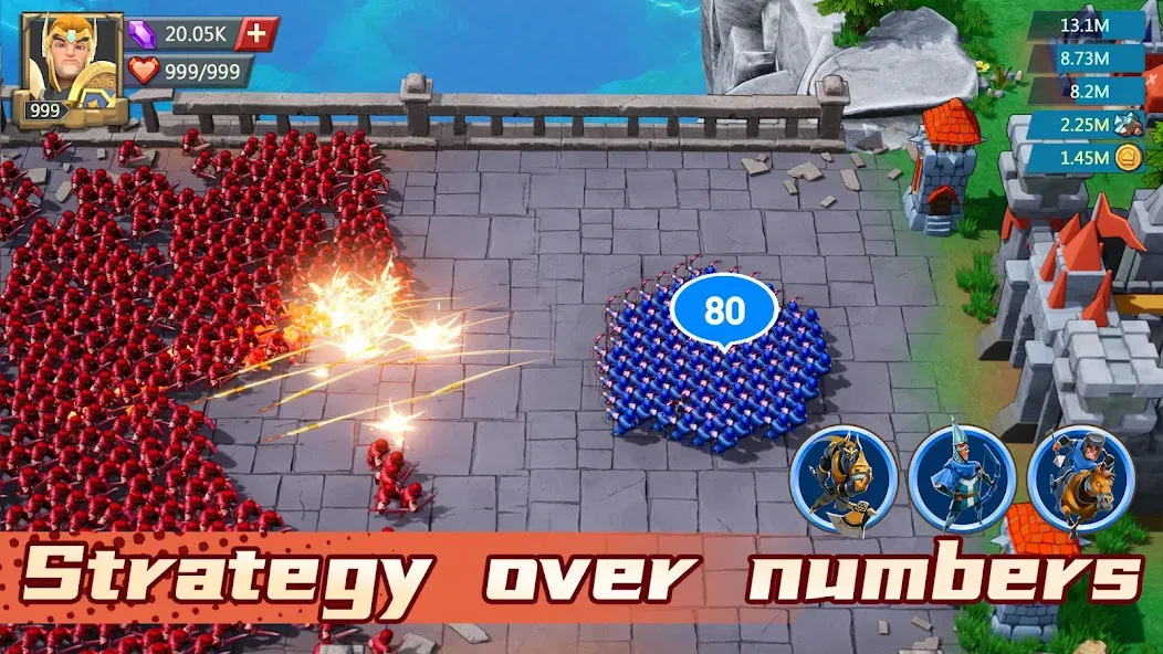 Lords Mobile: Kingdom Wars MOD APK: Безлимитные ресурсы и мощная армия — скриншот 2 Lords Mobile: Kingdom Wars MOD APK: Безлимитные ресурсы и мощная армия — скриншот 2