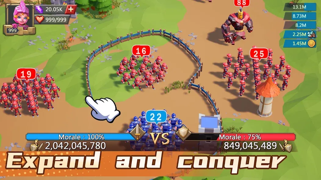 Lords Mobile: Kingdom Wars MOD APK: Безлимитные ресурсы и мощная армия — скриншот 3 Lords Mobile: Kingdom Wars MOD APK: Безлимитные ресурсы и мощная армия — скриншот 3