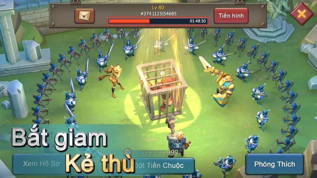 Lords Mobile - Gamota взломанный APK — Безлимитные ресурсы и ускоренное строительство — скриншот 3 Lords Mobile - Gamota взломанный APK — Безлимитные ресурсы и ускоренное строительство — скриншот 3