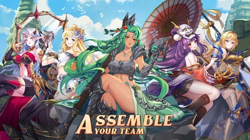 Скачать Mythic Heroes: Idle RPG на Андроид с модом — Безлимитные ресурсы и быстрая прокачка — скриншот 2 Скачать Mythic Heroes: Idle RPG на Андроид с модом — Безлимитные ресурсы и быстрая прокачка — скриншот 2