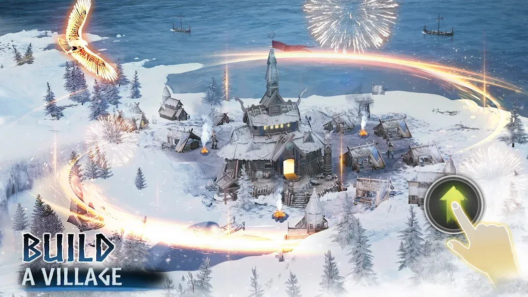 Скачать Viking Rise: Valhalla мод — Безлимитные ресурсы и ускоренное строительство — скриншот 3
