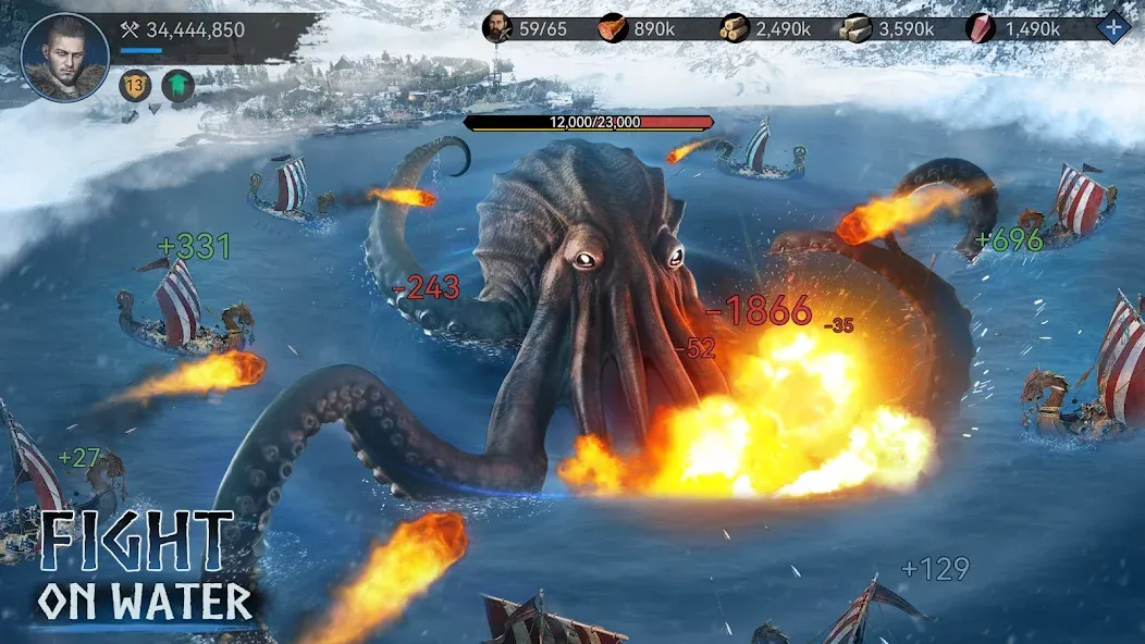 Скачать Viking Rise: Valhalla мод — Безлимитные ресурсы и ускоренное строительство — скриншот 4