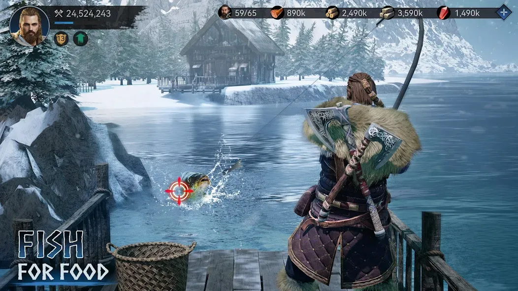 Скачать Viking Rise: Valhalla мод — Безлимитные ресурсы и ускоренное строительство — скриншот 5
