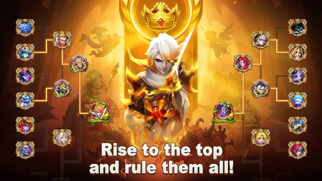 Скачать Castle Clash: World Ruler на Андроид с модом — Безлимитные ресурсы и усиленные войска — скриншот 3