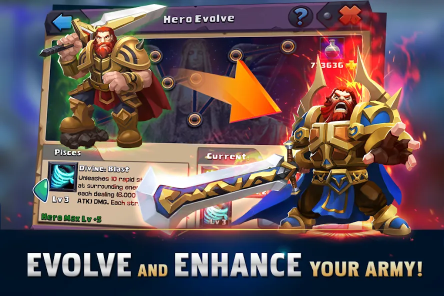Clash of Lords 2: Guild Castle MOD APK скачать на Андроид — Безлимитные деньги и ресурсы — скриншот 3 Clash of Lords 2: Guild Castle MOD APK скачать на Андроид — Безлимитные деньги и ресурсы — скриншот 3