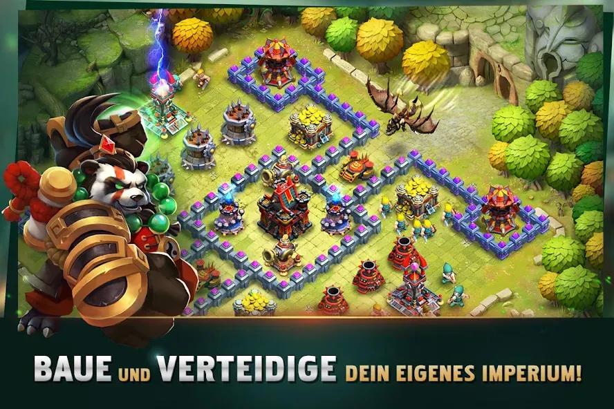 Clash of Lords 2: Ehrenkampf MOD APK скачать на Андроид — Безлимитные ресурсы и усиленные герои — скриншот 3 Clash of Lords 2: Ehrenkampf MOD APK скачать на Андроид — Безлимитные ресурсы и усиленные герои — скриншот 3