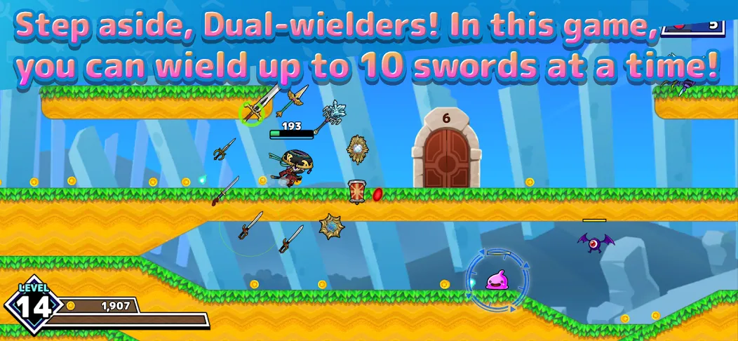SAMURAI X - X-Sword style бесплатно на Андроид — мод: Безлимитные деньги и усиленный урон — скриншот 1
