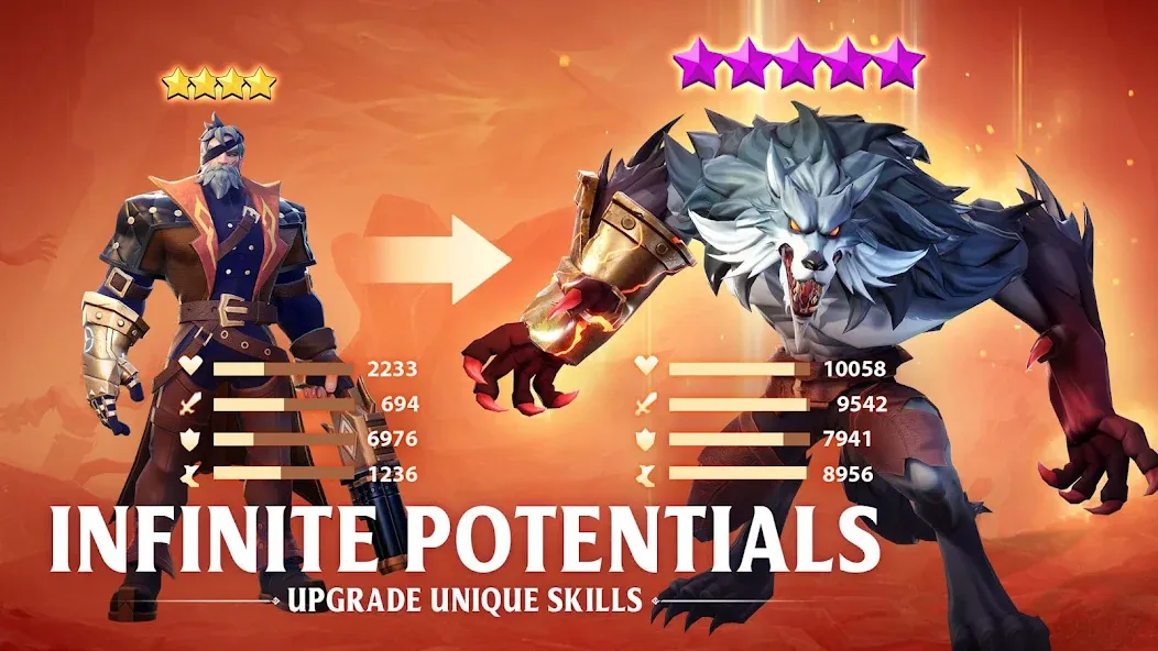 Infinite Magicraid MOD APK: Безлимитные деньги и алмазы — скриншот 2 Infinite Magicraid MOD APK: Безлимитные деньги и алмазы — скриншот 2