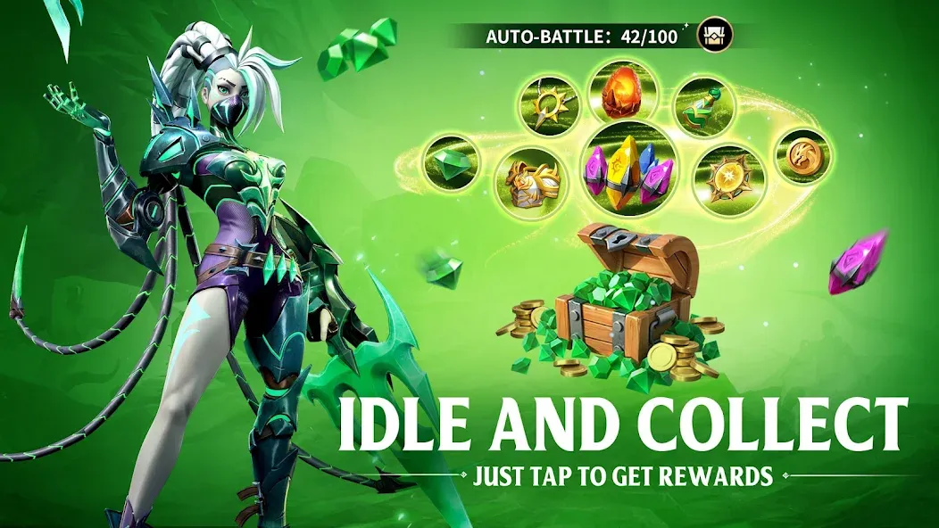 Infinite Magicraid MOD APK: Безлимитные деньги и алмазы — скриншот 3 Infinite Magicraid MOD APK: Безлимитные деньги и алмазы — скриншот 3