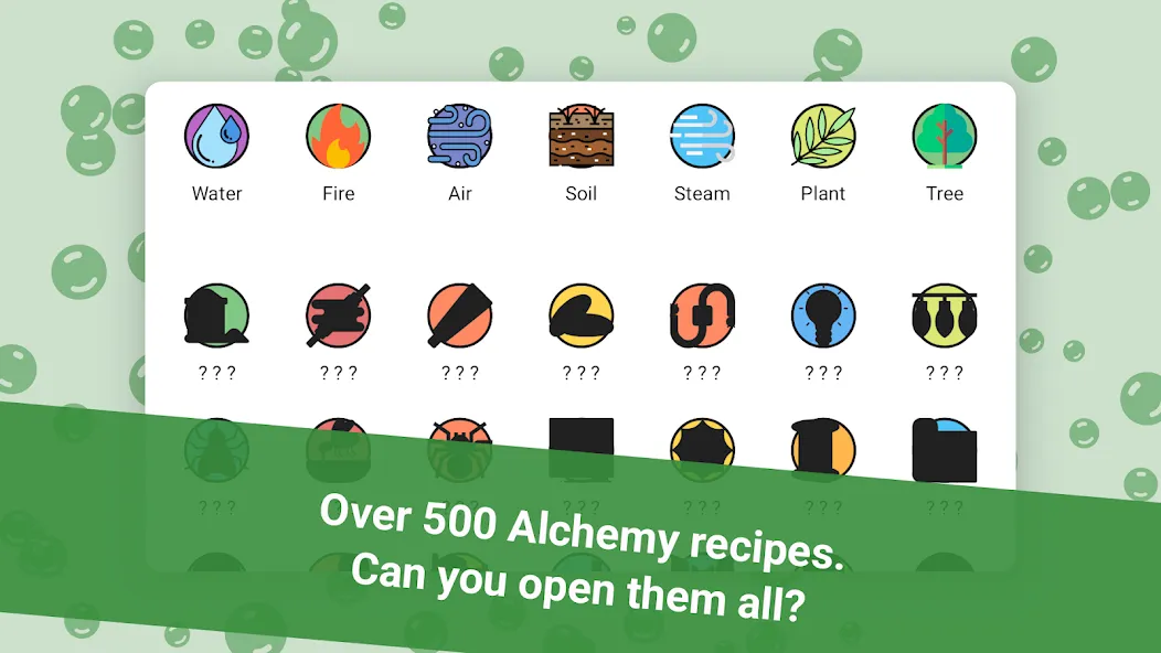 Скачать Alchemy Merge — Puzzle Game Mod APK — Безлимитные ресурсы и подсказки — скриншот 5