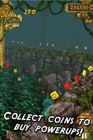 Temple Run взлом на Андроид — Неуязвимость и бесконечные монеты — скриншот 2