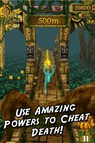 Temple Run взлом на Андроид — Неуязвимость и бесконечные монеты — скриншот 3