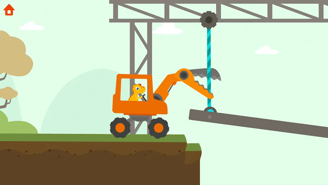 Dinosaur Digger 3 Kids Games на телефон — скачать мод: Открыты все динозавры и уровни — скриншот 1