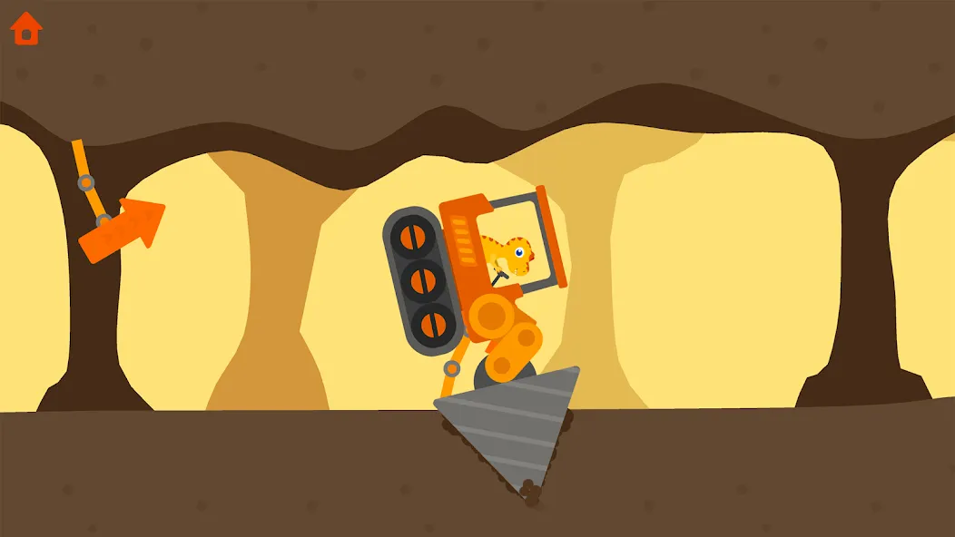 Dinosaur Digger 3 Kids Games на телефон — скачать мод: Открыты все динозавры и уровни — скриншот 2
