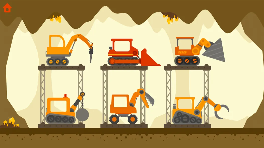 Dinosaur Digger 3 Kids Games на телефон — скачать мод: Открыты все динозавры и уровни — скриншот 5