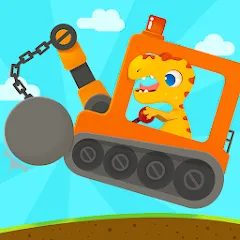 Dinosaur Digger 3 Kids Games на телефон — скачать мод: Открыты все динозавры и уровни