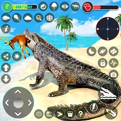 Мод Crocodile Games: Animal Games — Новые крокодильи приключения без ограничений, скачать APK
