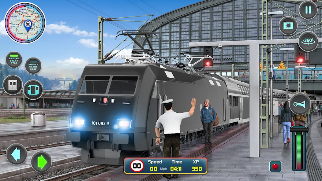 City Train Driver- Train Games — Безлимитные деньги и все поезда открыты, скачать мод APK — скриншот 1 City Train Driver- Train Games — Безлимитные деньги и все поезда открыты, скачать мод APK — скриншот 1