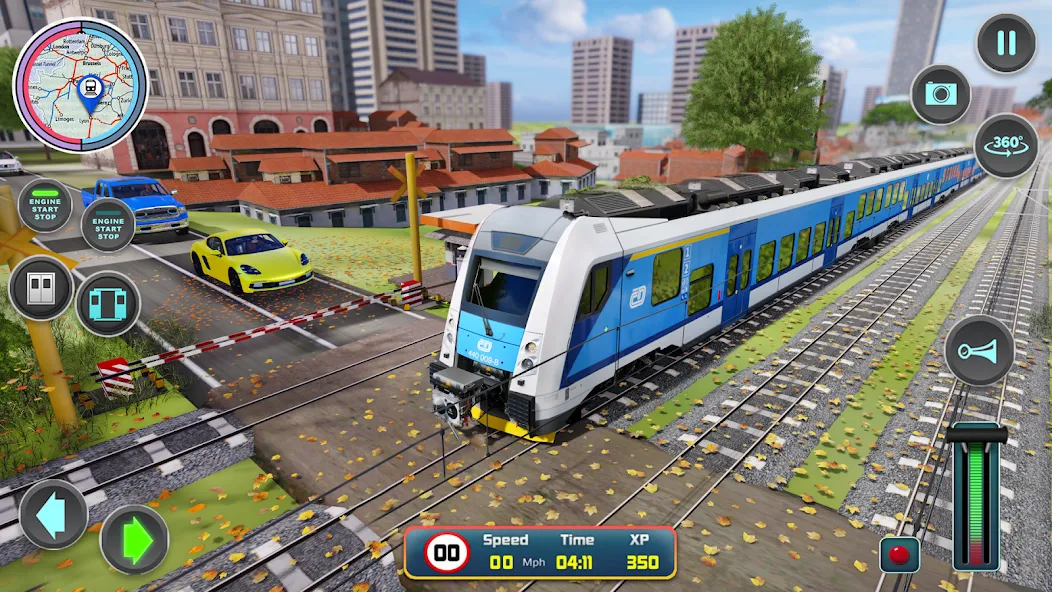 City Train Driver- Train Games — Безлимитные деньги и все поезда открыты, скачать мод APK — скриншот 4 City Train Driver- Train Games — Безлимитные деньги и все поезда открыты, скачать мод APK — скриншот 4