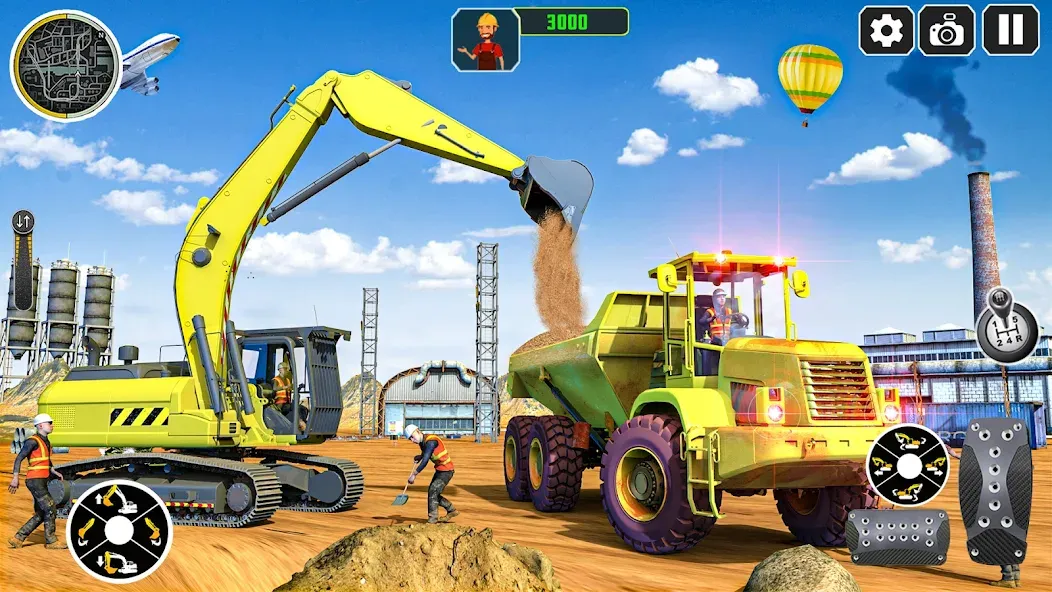 City Construction Simulator 3D мод на Андроид: Безлимитные деньги и открыты все уровни — скриншот 3 City Construction Simulator 3D мод на Андроид: Безлимитные деньги и открыты все уровни — скриншот 3