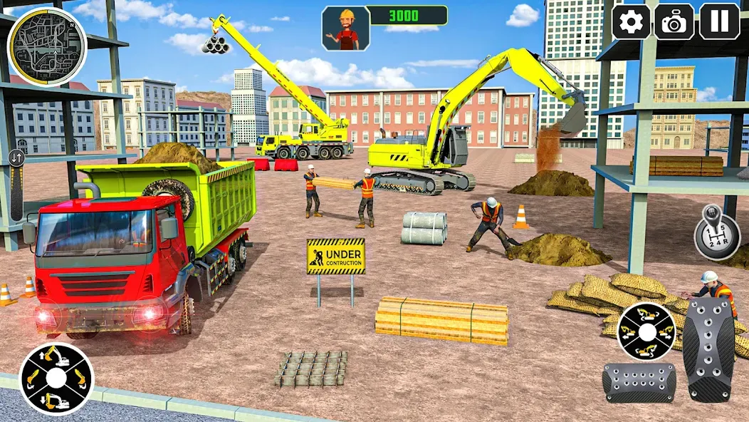 City Construction Simulator 3D мод на Андроид: Безлимитные деньги и открыты все уровни — скриншот 4 City Construction Simulator 3D мод на Андроид: Безлимитные деньги и открыты все уровни — скриншот 4