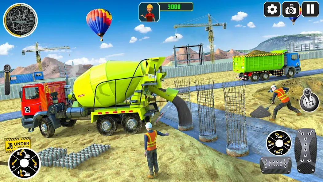 City Construction Simulator 3D мод на Андроид: Безлимитные деньги и открыты все уровни — скриншот 5 City Construction Simulator 3D мод на Андроид: Безлимитные деньги и открыты все уровни — скриншот 5