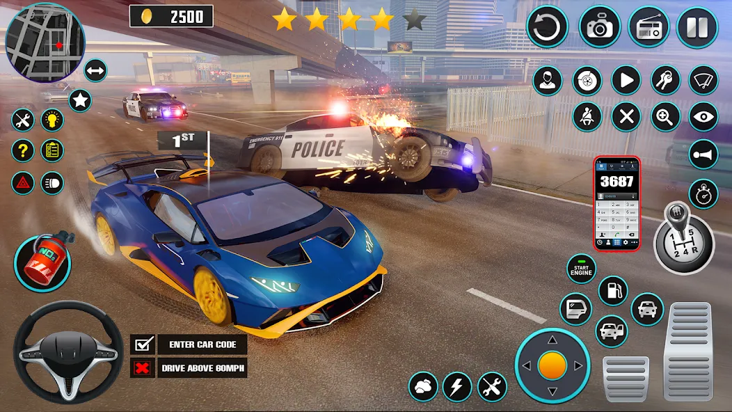 Скачать взлом Open World Car Driving Games — Безлимитные деньги и все машины — скриншот 5 Скачать взлом Open World Car Driving Games — Безлимитные деньги и все машины — скриншот 5
