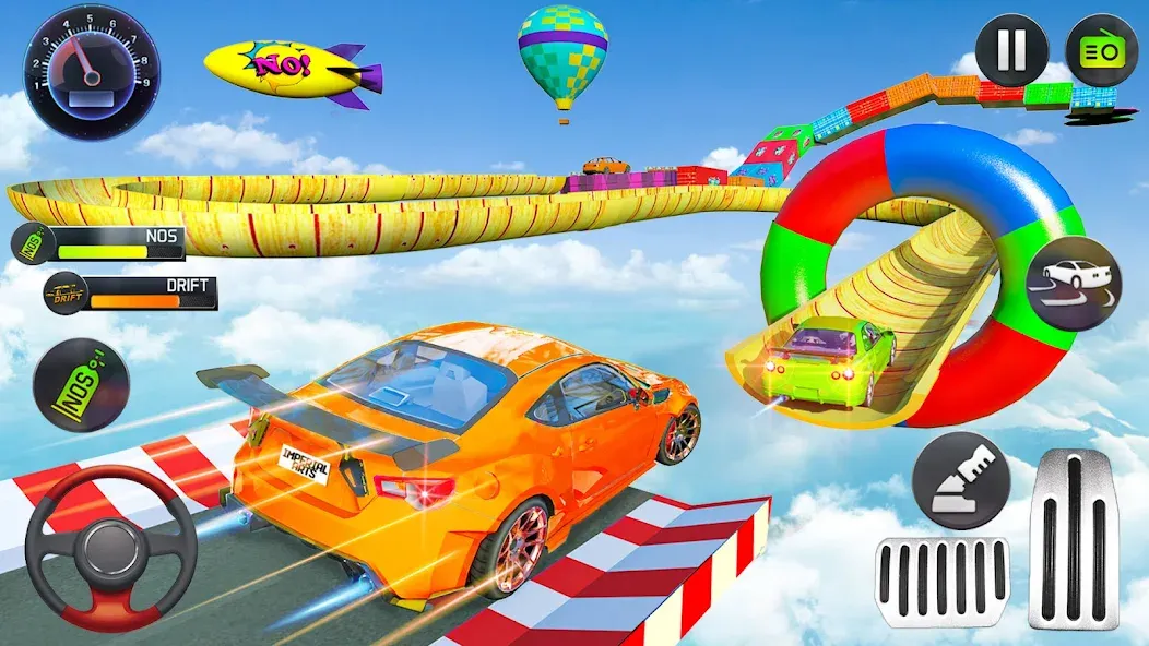 Скачать Mega Ramp Car Stunts Race Game мод — Безлимитные деньги и все машины открыты — скриншот 1 Скачать Mega Ramp Car Stunts Race Game мод — Безлимитные деньги и все машины открыты — скриншот 1