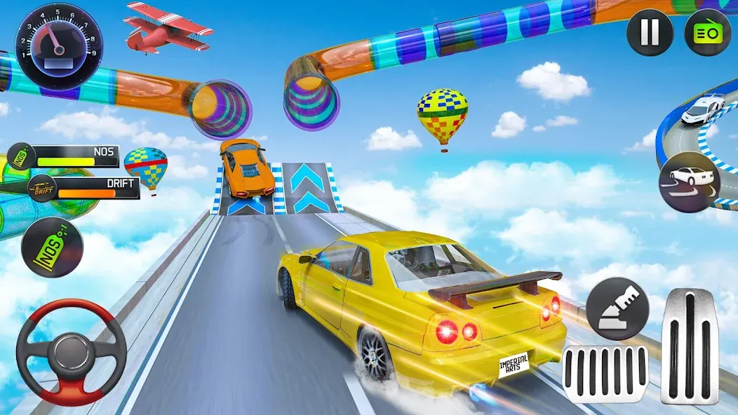 Скачать Mega Ramp Car Stunts Race Game мод — Безлимитные деньги и все машины открыты — скриншот 2 Скачать Mega Ramp Car Stunts Race Game мод — Безлимитные деньги и все машины открыты — скриншот 2