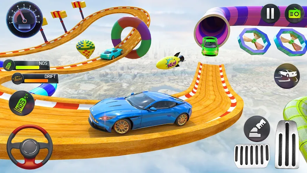 Скачать Mega Ramp Car Stunts Race Game мод — Безлимитные деньги и все машины открыты — скриншот 3 Скачать Mega Ramp Car Stunts Race Game мод — Безлимитные деньги и все машины открыты — скриншот 3